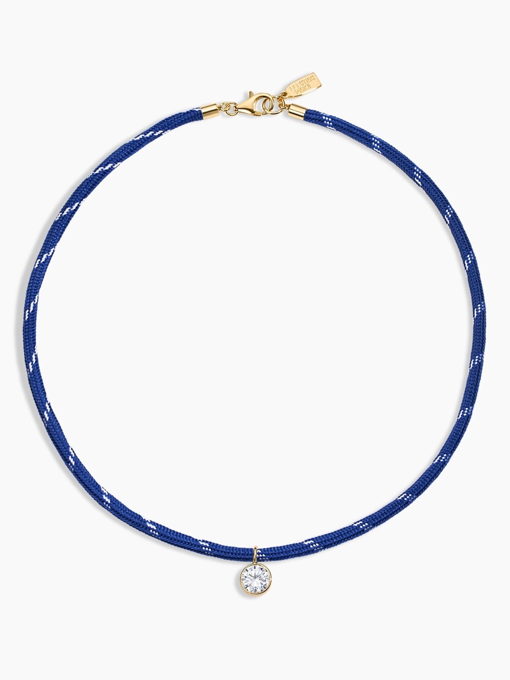 Electric Picks Sonet Necklace in Blue Color